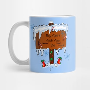 Mrs. Claus's Candy Cane Pies Mug